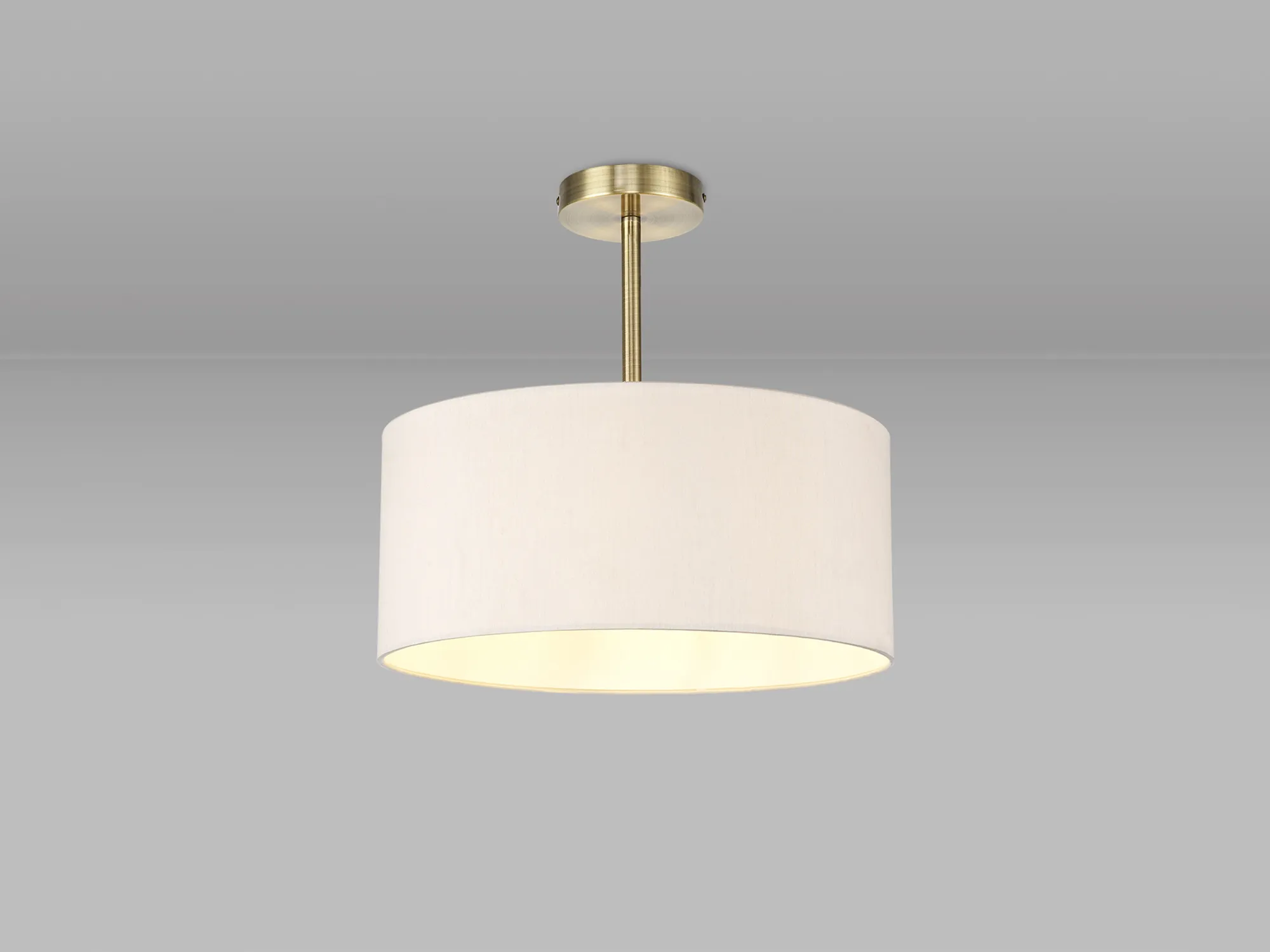 Baymont AB NU Ceiling Lights Deco Semi Flush Fittings Baymont AB NU Ceiling Lights Deco Semi Flush Fittings